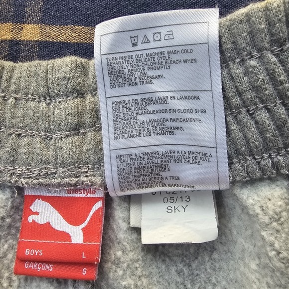 Boys Puma Sweatpants - Picture 7 of 7